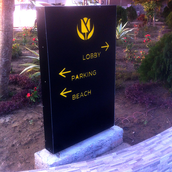 Sign Board-instruction